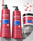 Zestaw do pielęgnacji włosów KORMESIC Botox & Keratin – regeneracja, nawilżenie i blask