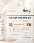 Zestaw kolagenowy do pielęgnacji twarzy Hoygi – film kolagenowy 5 szt + nano spray 60 ml