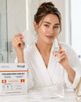 Zestaw kolagenowy do pielęgnacji twarzy Hoygi – film kolagenowy 5 szt + nano spray 60 ml