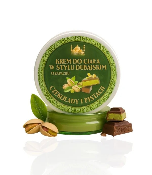 Krem do ciała w stylu dubajskim o zapachu czekolady i pistacji 200 g