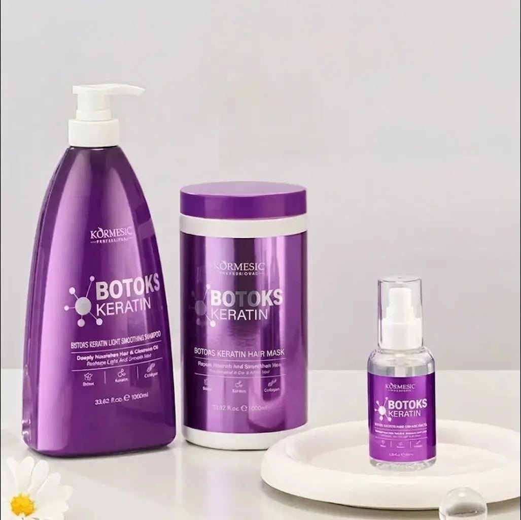 KORMESIC Botoks Keratin shampoo, mask, serum – AzjaSklep
