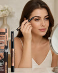 Pisak 2w1 do brwi i eyeliner Kiss Beauty Attractive Eye Makeup