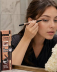 Pisak 2w1 do brwi i eyeliner Kiss Beauty Attractive Eye Makeup