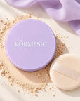 KORMESIC Matte Powder 2in1 – puder matujący 02 Light Beige - Pudry do makijażu