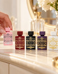 Lattafa Badee Al Oud Collection – zestaw perfum miniatury 5×5 ml - Zestawy perfum