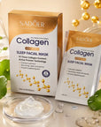 SADÖER overnight collagen face mask – intensive regeneration and hydration, 20 x 4 ml