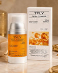 Pianka oczyszczająco-peelingująca do twarzy TVLV z drobinkami łupin orzecha, 120 ml