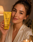 Całonocna maska do twarzy z kwasem kojowym Medicube Kojic Acid Turmeric Night Wrapping Mask – 75 ml