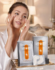Aufhellende Augenpads Mercilen 377 VC 577 – gegen Augenringe und Falten, 5 Paar