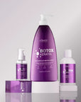 Zestaw do pielęgnacji włosów z botox keratin KORMESIC (Szampon, Odżywka, Serum)