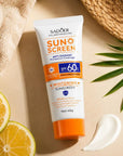 Krem przeciwsłoneczny do twarzy i ciała Sadoer SPF 60 PA+++ 40 g