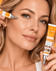 Serum pod oczy rozjaśniające JAYSUING z Witaminą C – cienie, zmęczone spojrzenie i wygładzenie skóry, 20 g - Serumy pod oczy