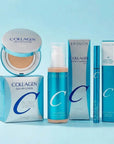 Zestaw ENOUGH Collagen 3X: Podkład, Puder, Eyeliner