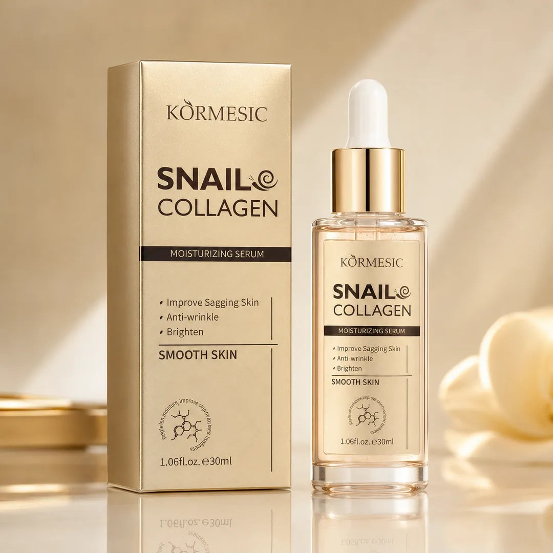 Serum do twarzy ze śluzem ślimaka i kolagenem Kormesic Snail Collagen 30 ml
