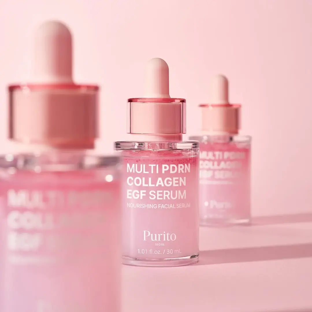 PURITO SEOUL Multi PDRN kollageeni EGF-seerum – taastav näoseerum – 30 ml