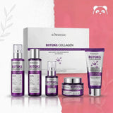 Zestaw do pielęgnacji twarzy Kormesic Botoks Collagen 5D – przeciwzmarszczkowa pielęgnacja, 5 produktów