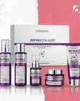 Zestaw do pielęgnacji twarzy Kormesic Botoks Collagen 5D – przeciwzmarszczkowa pielęgnacja, 5 produktów - Zestawy do twarzy