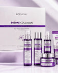 Zestaw do pielęgnacji twarzy Kormesic Botoks Collagen 5D – przeciwzmarszczkowa pielęgnacja, 5 produktów - Zestawy do twarzy