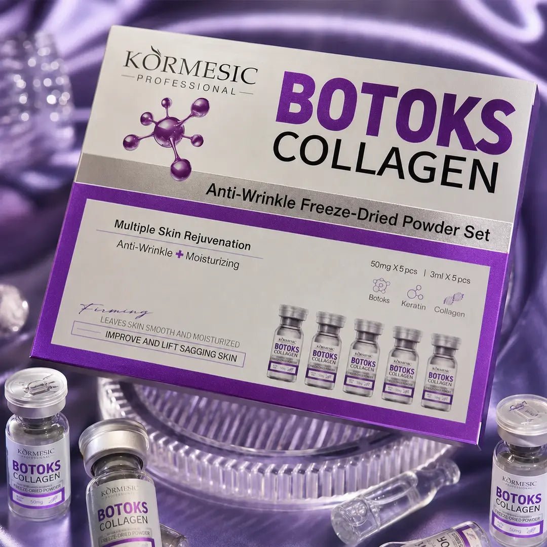 Sada ampulí proti vráskám na obličej v lyofilizované formě – Botoks Collagen 5 + 5 ks