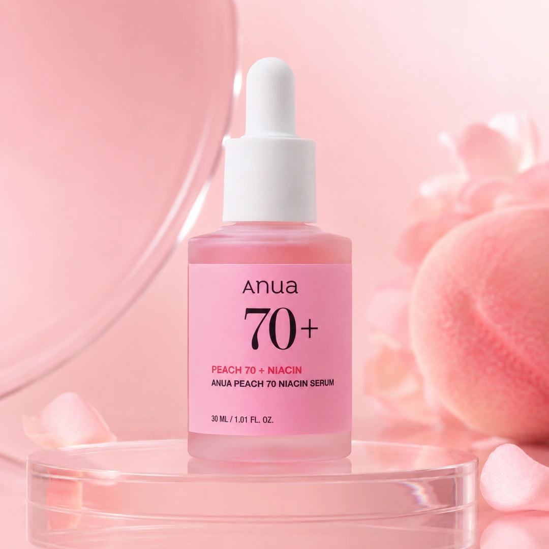 Serum rozjaśniające do twarzy Anua Peach 70 Niacin z wodą brzoskwiniową – 30 ml