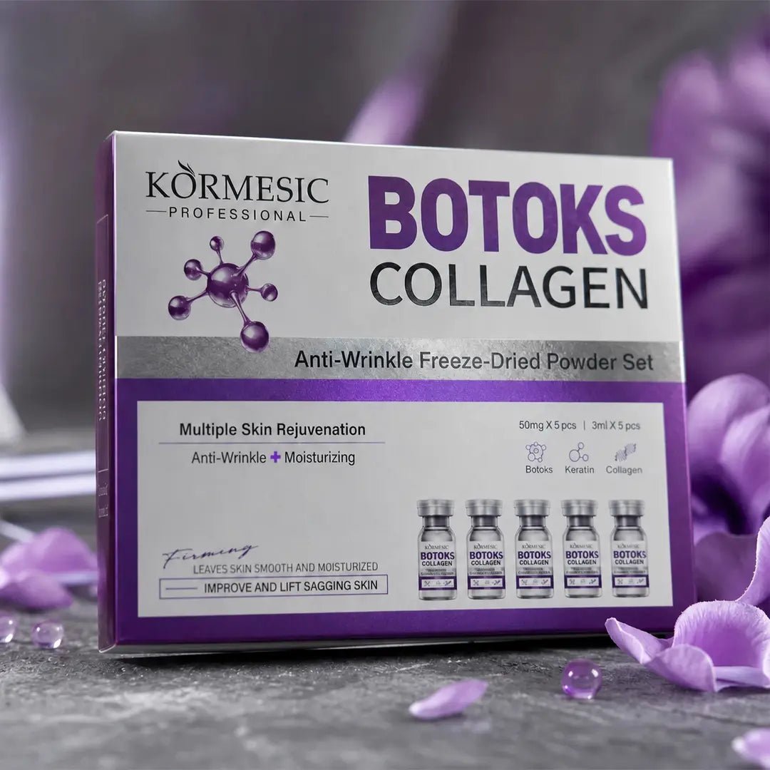 Sada ampulí proti vráskám na obličej v lyofilizované formě – Botoks Collagen 5 + 5 ks
