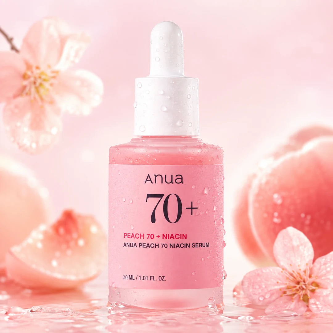 Serum rozjaśniające do twarzy Anua Peach 70 Niacin z wodą brzoskwiniową – 30 ml