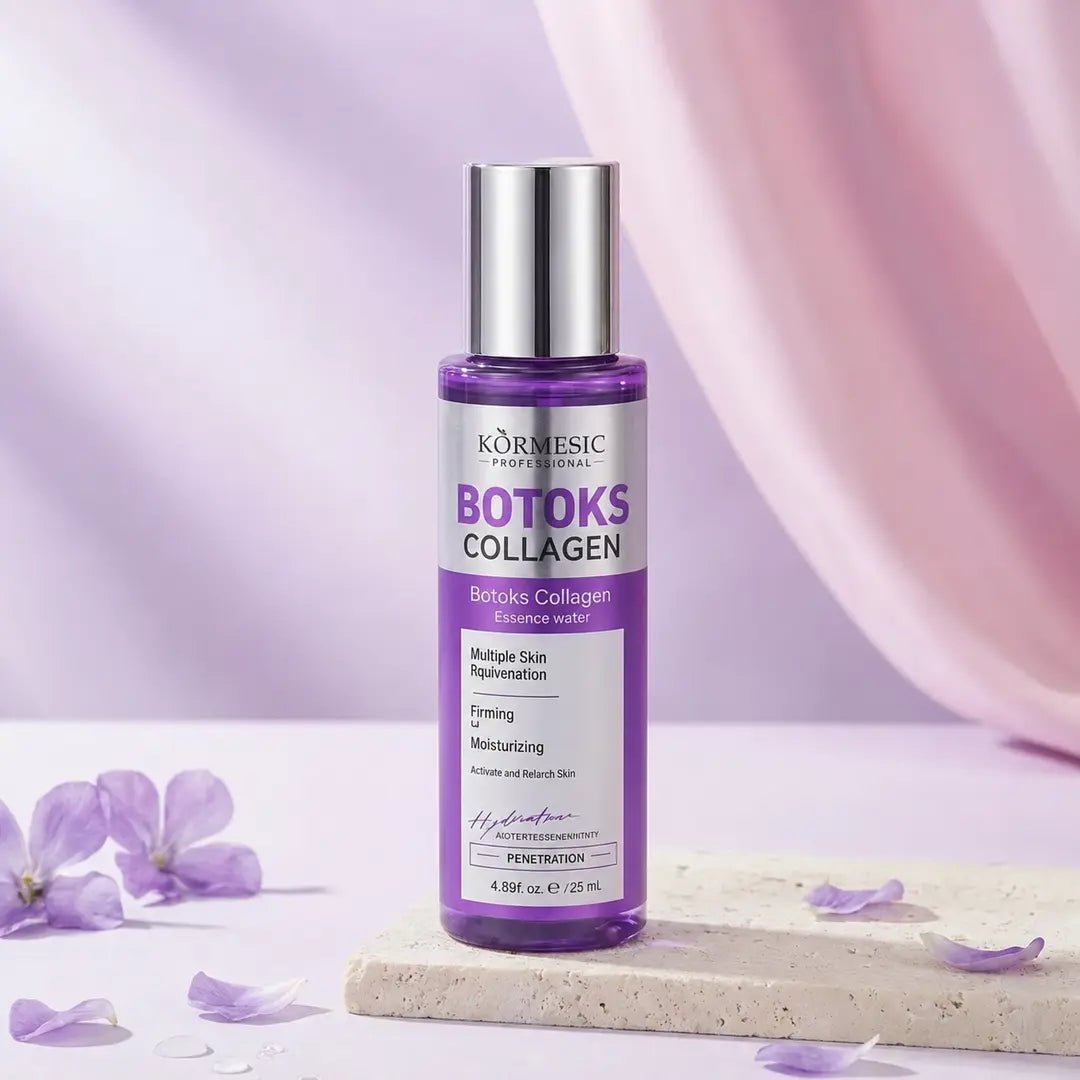 Zestaw do pielęgnacji twarzy Botoks Collagen 4w1 – płatki pod oczy, maska, esencja i krem