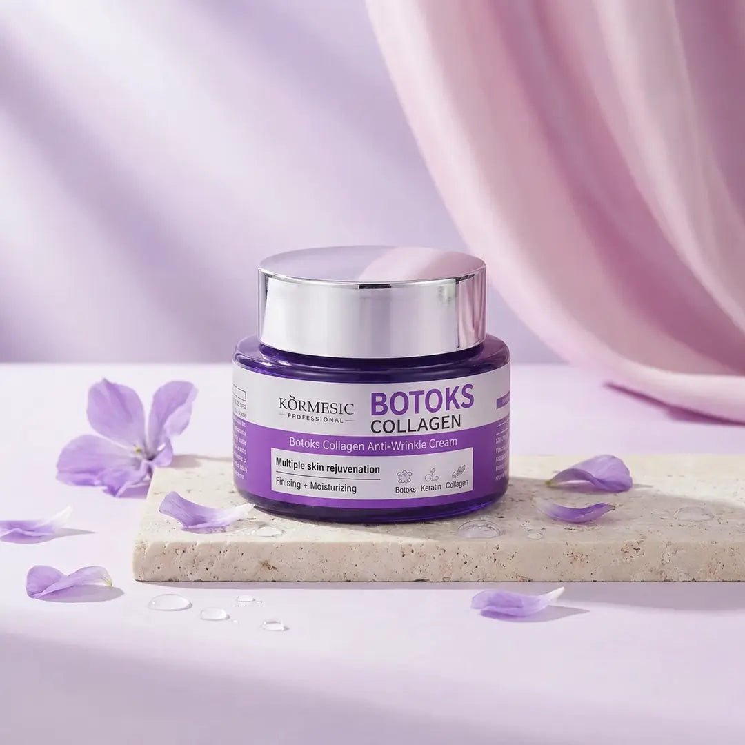 Zestaw do pielęgnacji twarzy Botoks Collagen 4w1 – płatki pod oczy, maska, esencja i krem