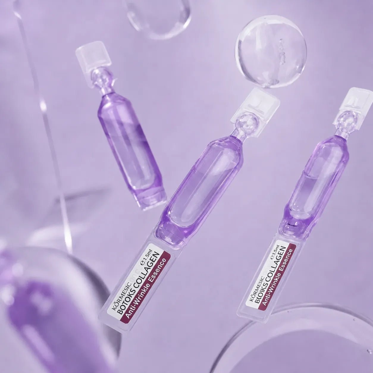 Kormesic Botoks Collagen veido serumas-ampulės nuo raukšlių – 10 × 1,5 ml