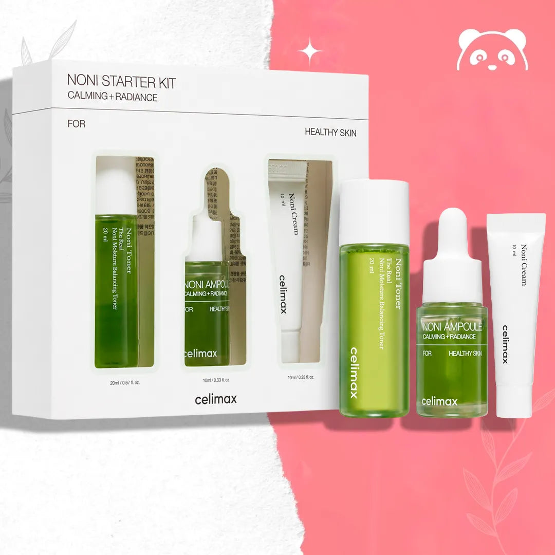 Celimax The Real Noni Starter Kit – Mini-Set mit Produkten zur Gesichtspflege