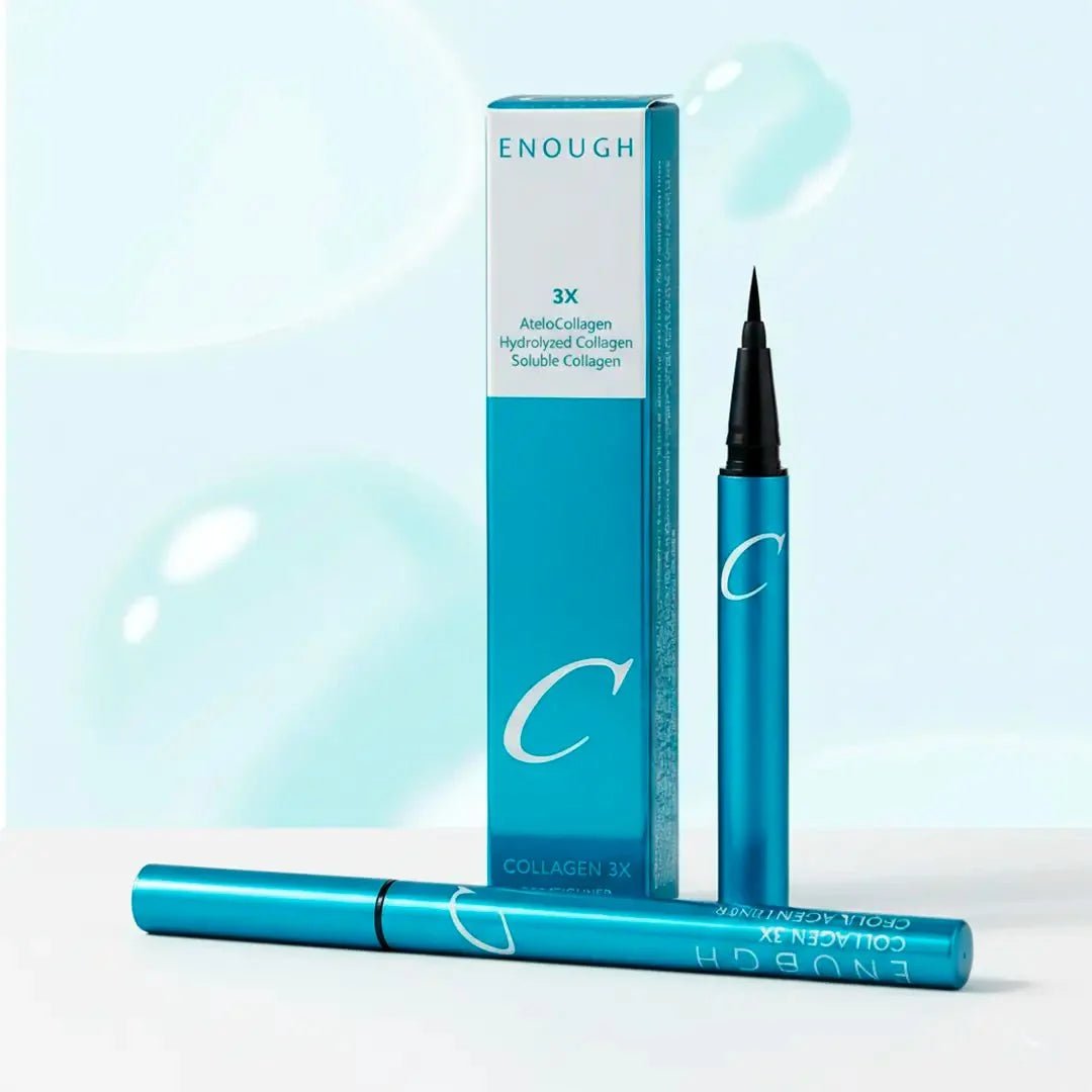 ENOUGH Collagen 3X Set: Foundation, Powder, Eyeliner