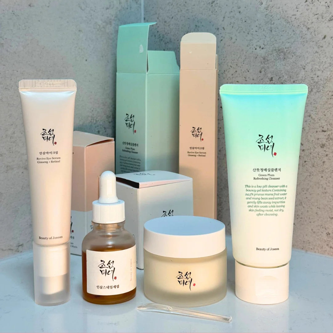 Koreański zestaw pielęgnacyjny Beauty of Joseon – rutyna dla promiennej i gładkiej skóry