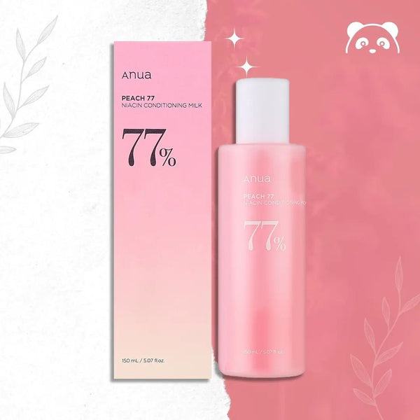 ANUA Peach 77% Niacin Face Milk 150ml – AzjaSklep