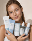 Zestaw do twarzy Skin1004 Hyalu-Cica 5w1 — SPF, nawilżenie, ukojenie i efekt glow - Zestawy do twarzy
