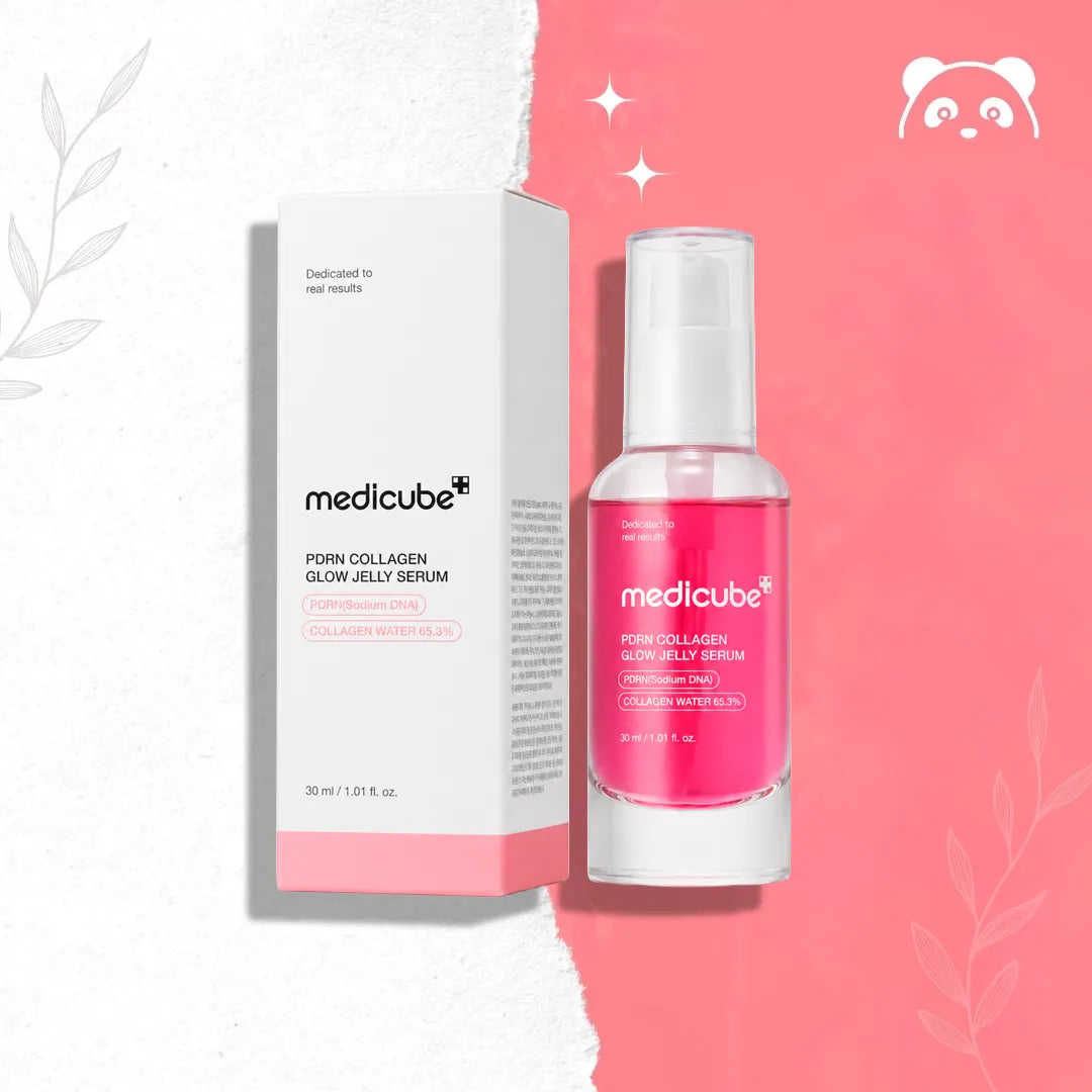 Gel-Serum für das Gesicht mit PDRN und Kollagen – Medicube PDRN Collagen Glow Jelly Serum, 30 ml