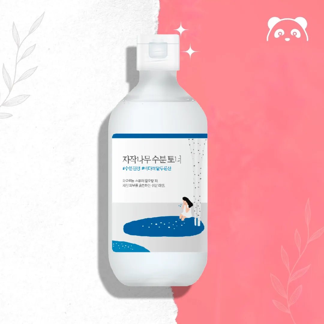 Nawilżający tonik do twarzy z sokiem z brzozy Round Lab – 300 ml