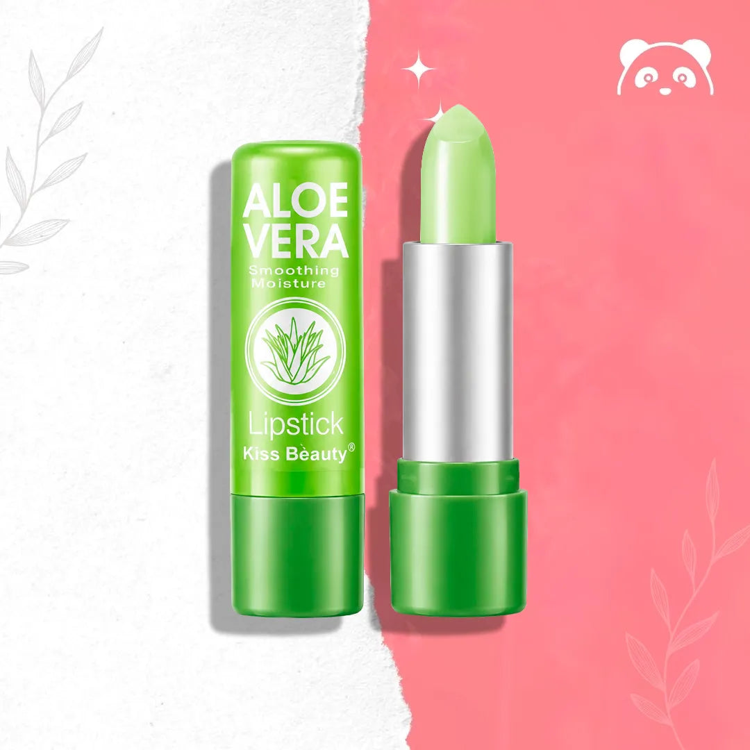 Pomadka do ust z aloesem Kiss Beauty – Aloe Vera Lipstick