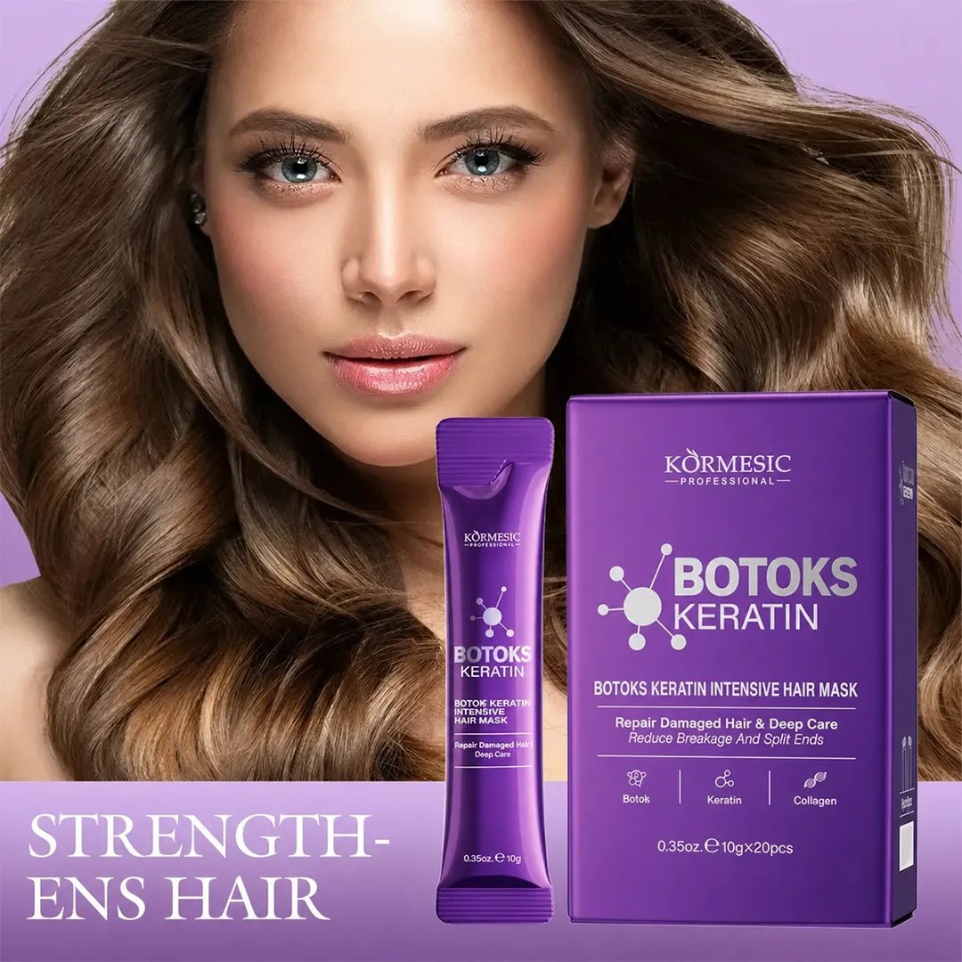Haarmaske in Sachets – Botox Keratin, 20 × 10 g