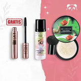 Gesichtsgrundierung⎪Make-up-Basis + Gratis-Mascara