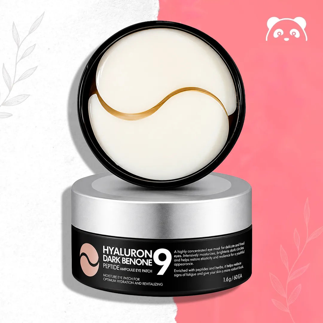 Hydrogélové polštářky pod oči MEDI-PEEL Hyaluron Dark Benone Peptide 9 – 60 ks