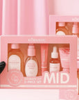 Zestaw do higieny intymnej — 5 produktów (wash 130 ml, spray 50 ml, serum 30 ml, gel 20 g, lotion 30 g)
