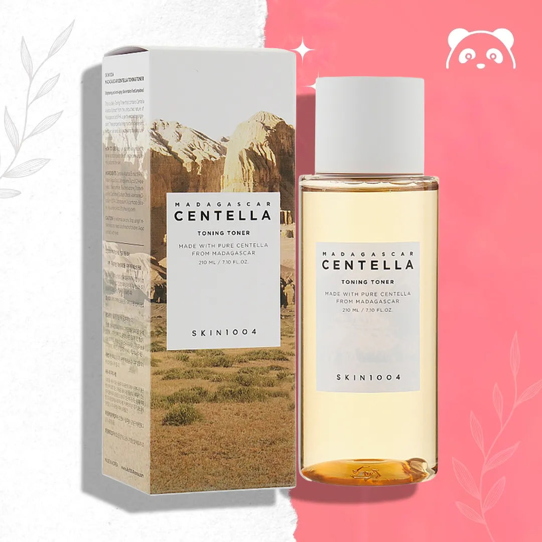 Intensywnie łagodzący toner do twarzy SKIN1004 Madagascar Centella Teca, 210 ml