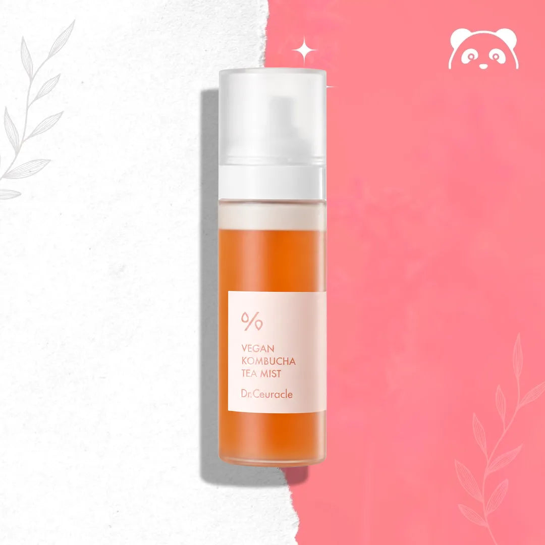 Wegańska mgiełka do twarzy z kombuchą Dr. Ceuracle Vegan Kombucha Tea Mist, 80 ml