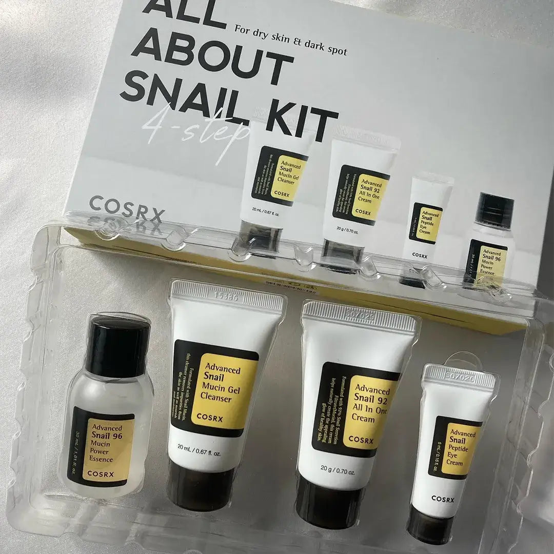 Sada pro hloubkovou regeneraci, hydrataci a zářivou pleť se šnečím slizem - COSRX