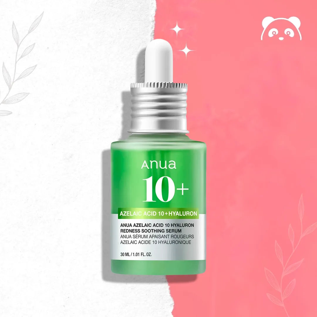 Anua Azelaic Acid 10 Hyaluron Redness Soothing Serum – beruhigendes Gesichtsserum – 30 ml
