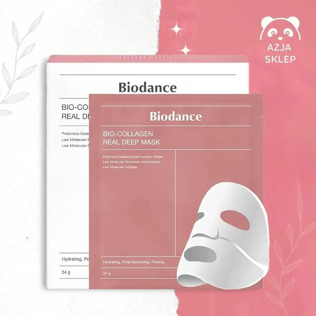 Zestaw Biodance 3w1 do idealnej cery – płatki (60 szt.), maska (4 szt.) oraz serum 30 ml