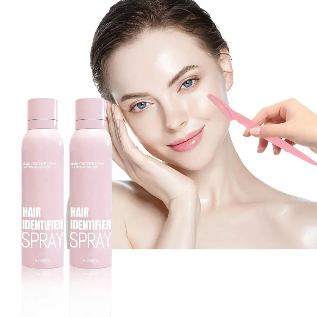 Facial dermaplaning spray + trimmer set as a gift