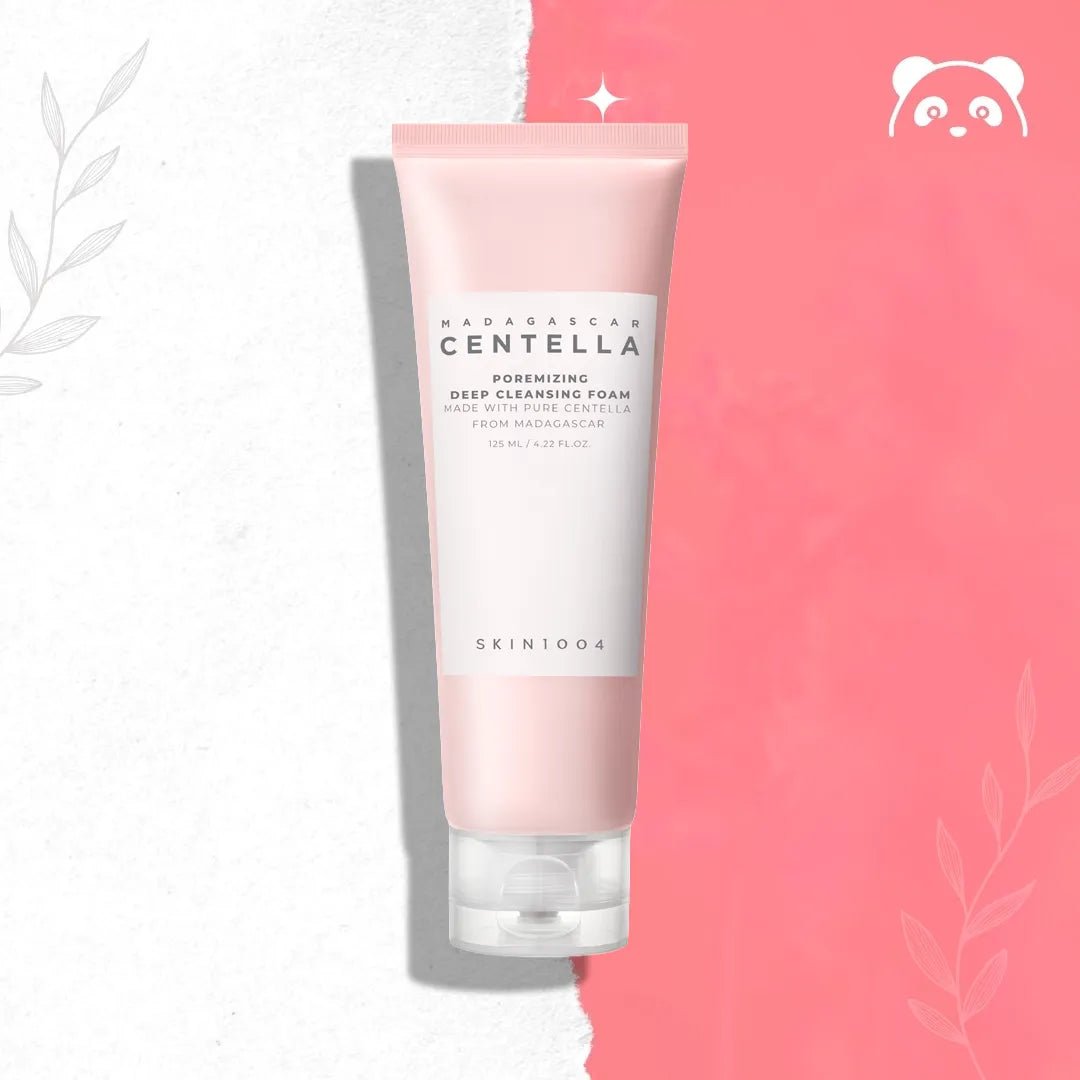 Głęboko oczyszczająca pianka do twarzy SKIN1004 Madagascar Centella Poremizing, 125 ml