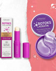 Zestaw pod oczy Kormesic – płatki pod oczy Botoks Keratin 60 szt. + stick pod oczy Botoks Collagen 5 g