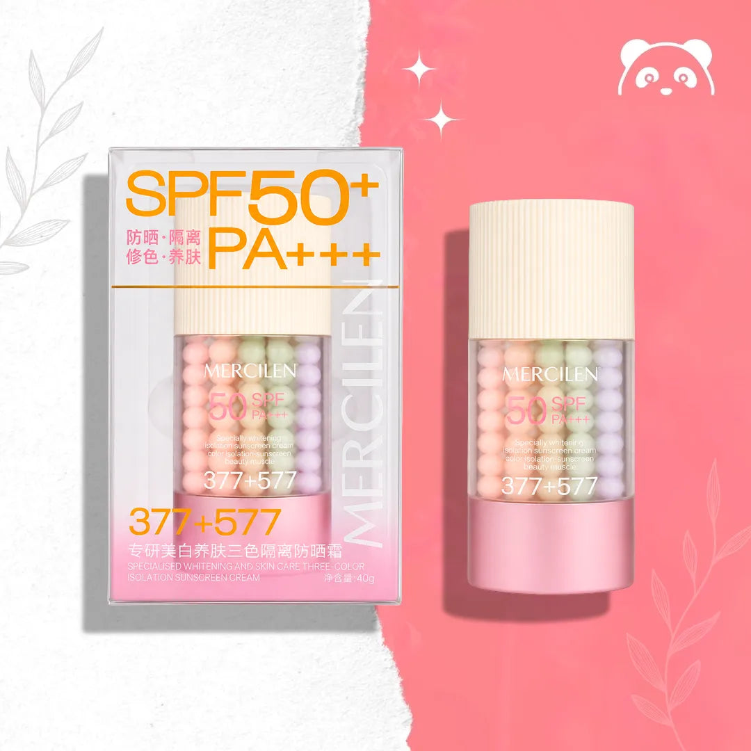 Krem przeciwsłoneczny wybielający Mercilen 377+577 SPF 50+ PA++++ – 40 g